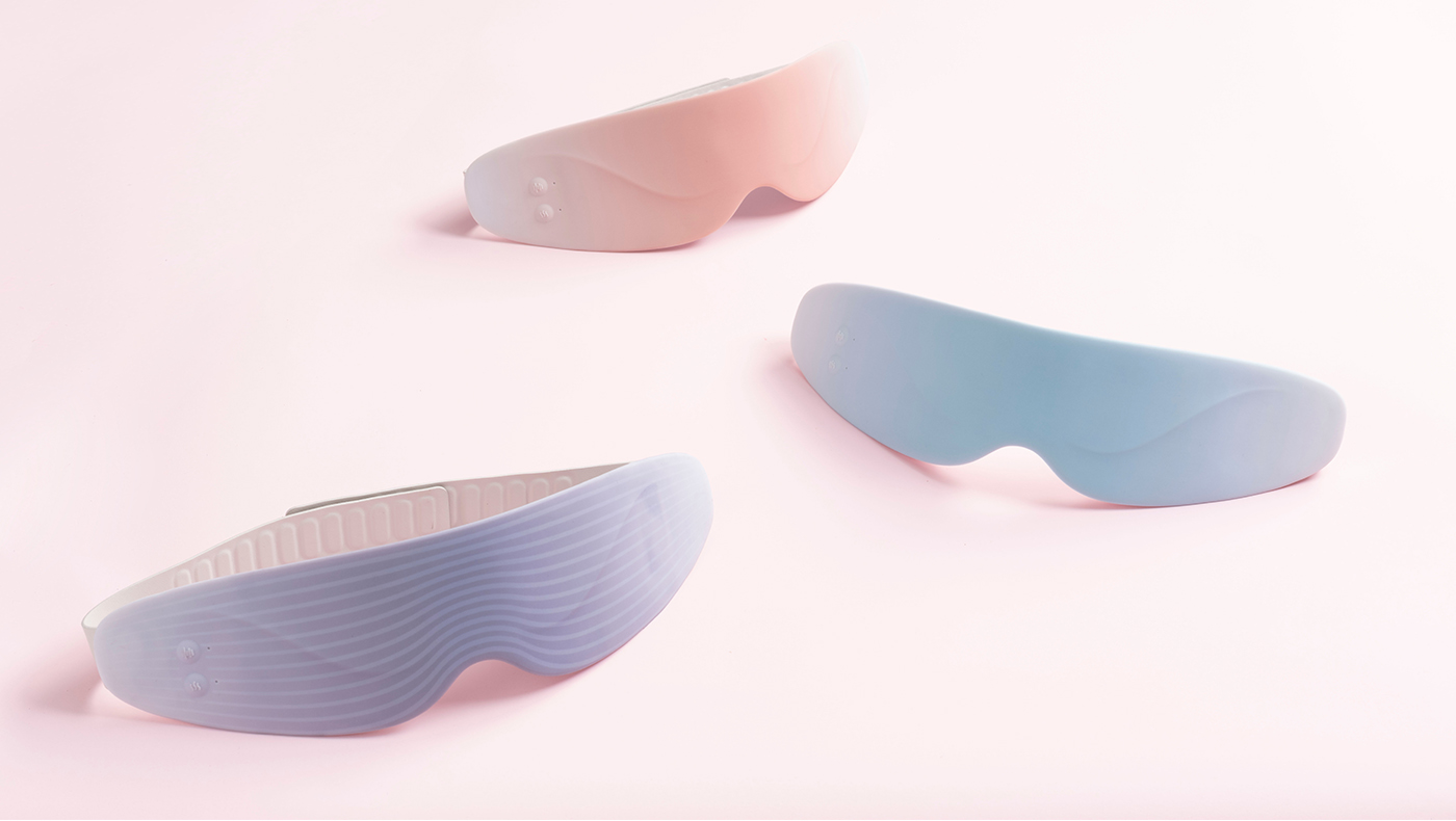 Massage apparatus，Massage goggles，Pineapple zebra，Steam eye mask，Eye massage，Cloud nest design，Personal health care，