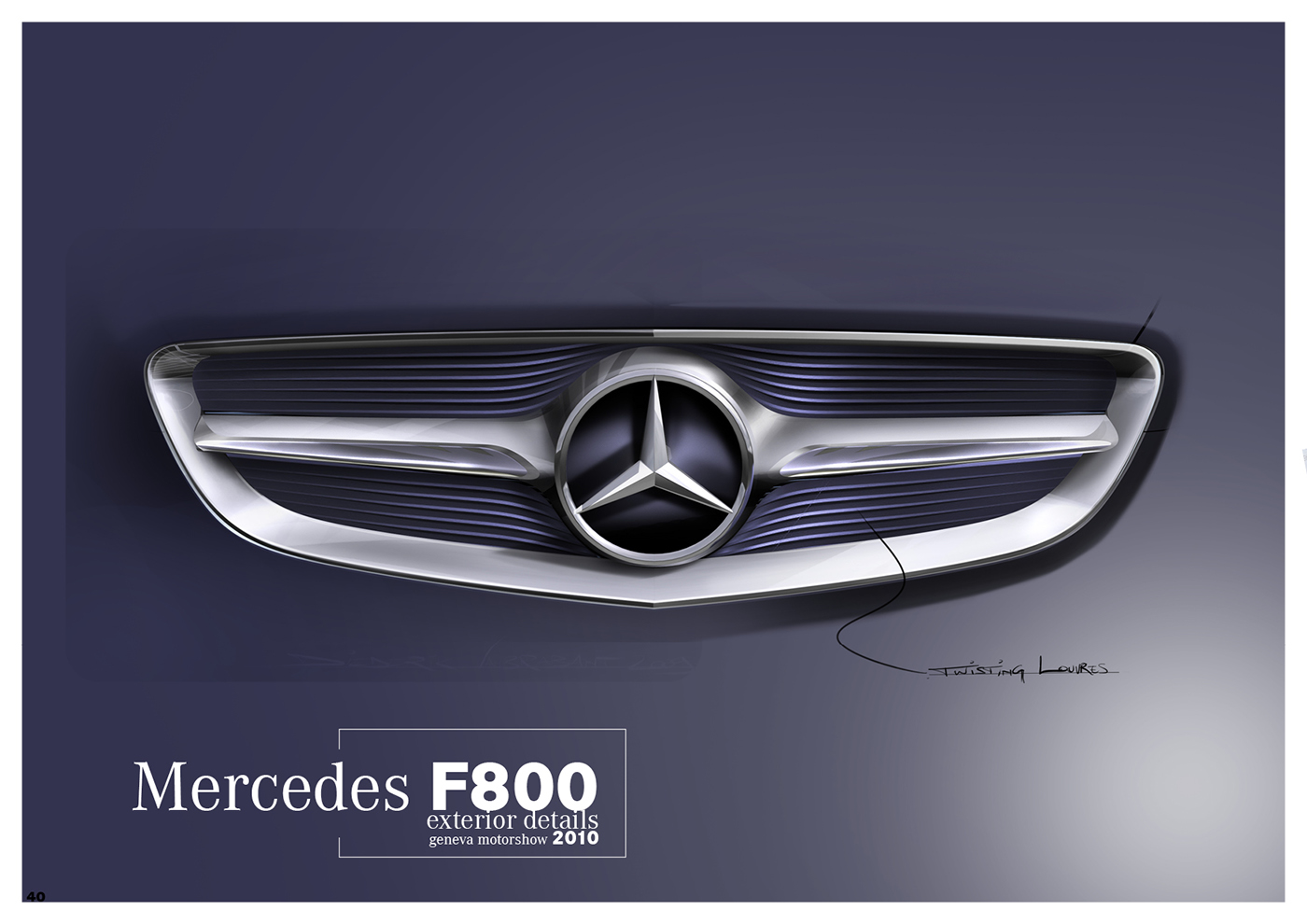 Mercedes Benz F800，Concept map，benz，