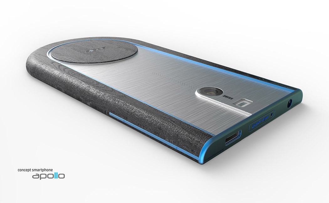 Apollo 1 ，Intelligent mobile phone，Black ebony，blue，