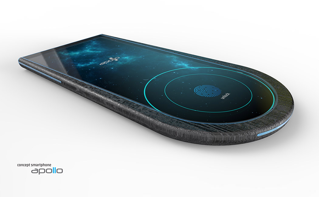 Apollo 1 ，Intelligent mobile phone，Black ebony，blue，