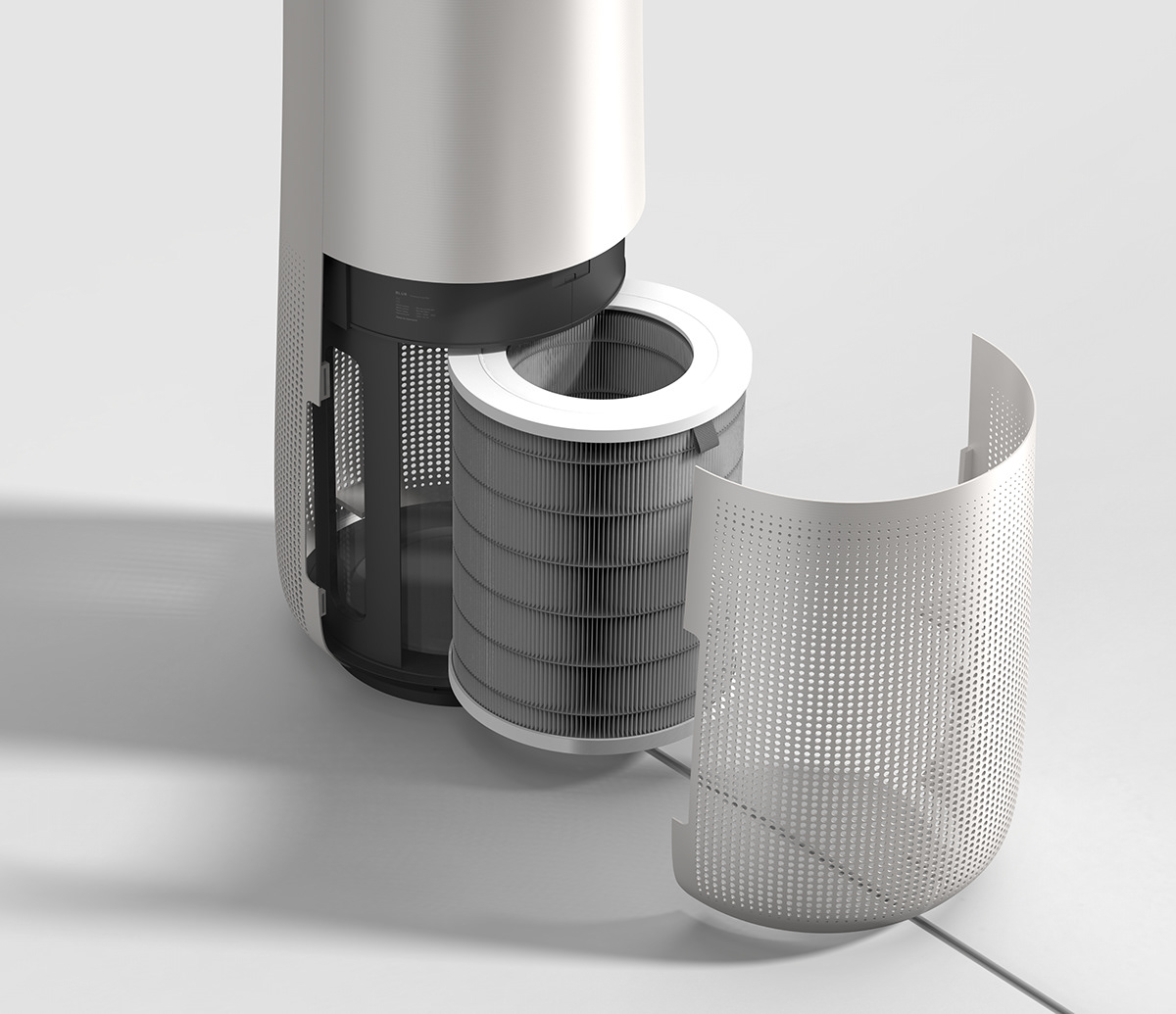 air cleaner，vision，touch，blur，