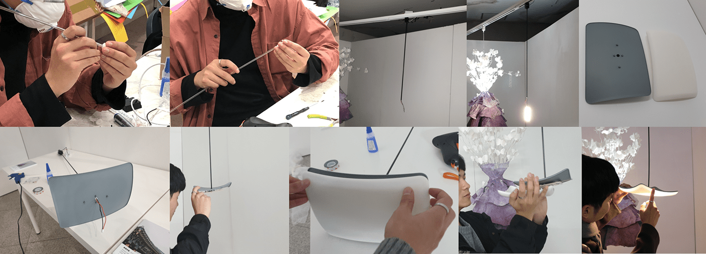 Lead South Korea，Hanwu lamp，Tray lamp，Korean style，