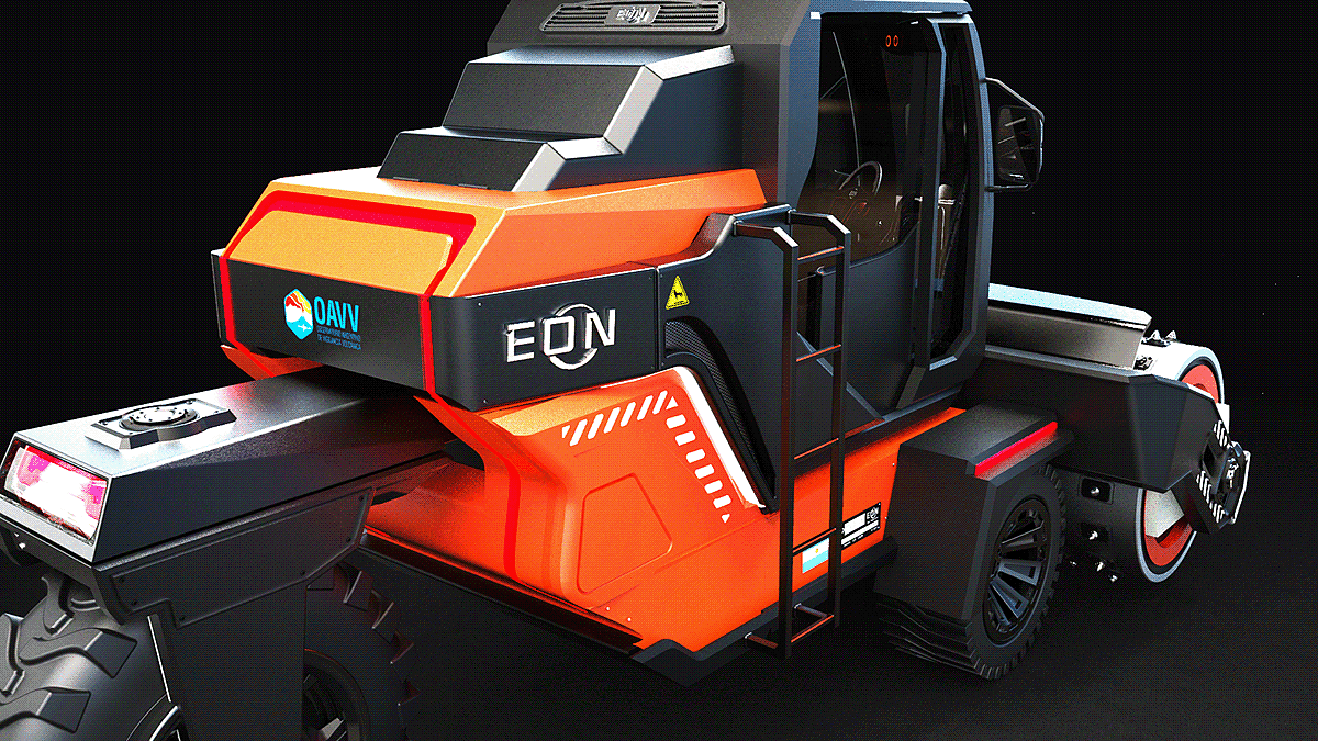 natural disaster，assistance，vehicle，Magma，EON，Volcano eruption，