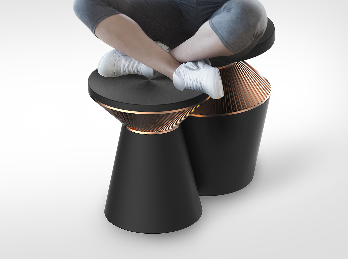 Korean designer，two thousand and seventeen，Seoul Stool，chair，