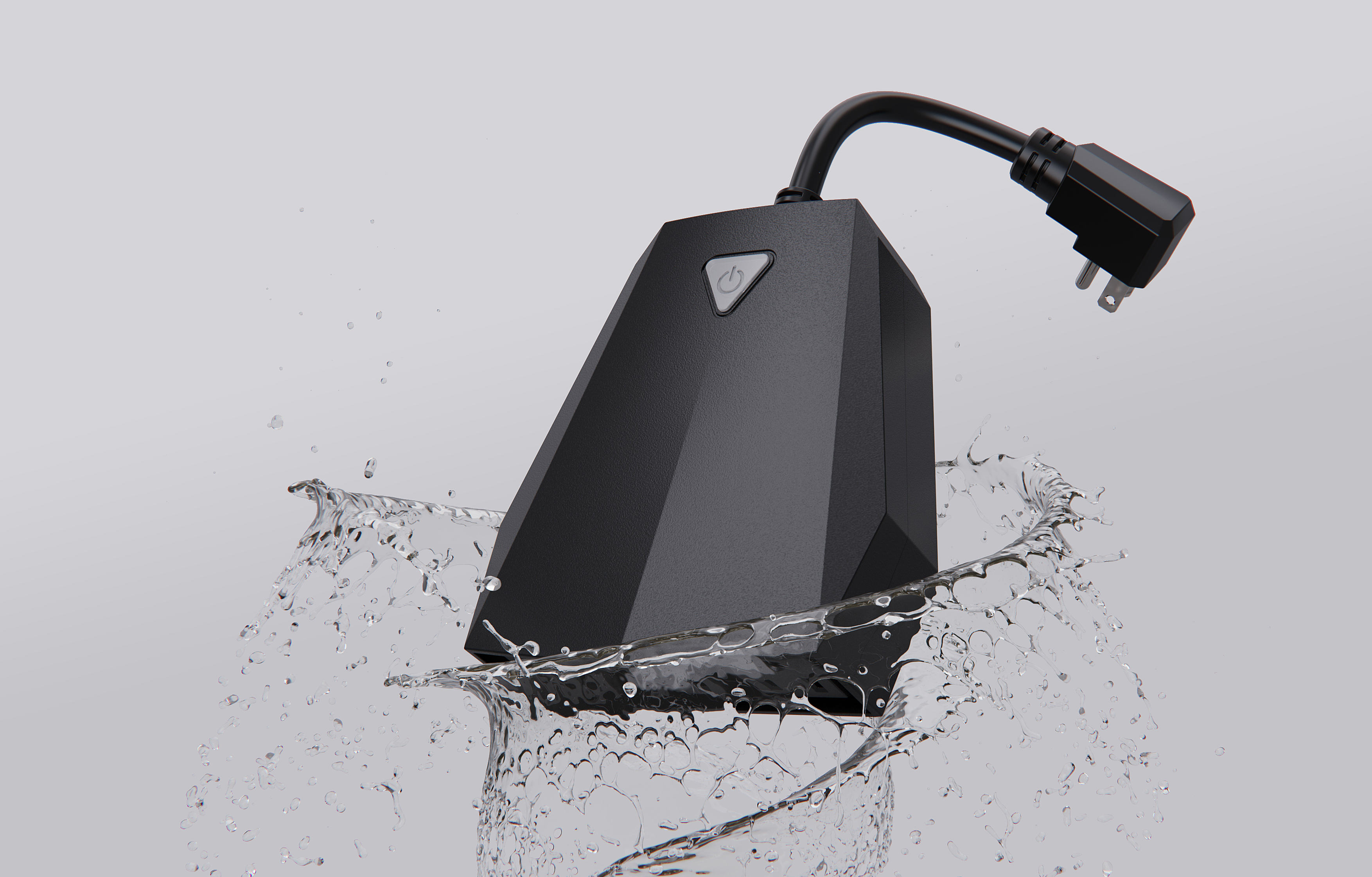 Intelligent socket, timing switch, voice control, waterproof, outdoor，