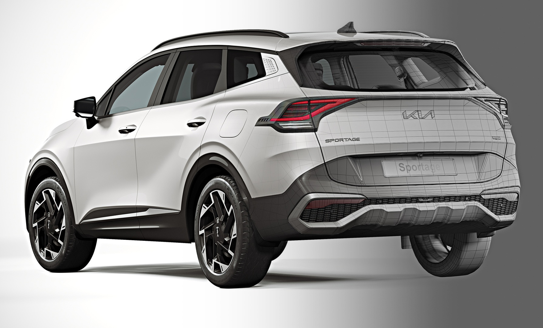 Render，automobile，suv，