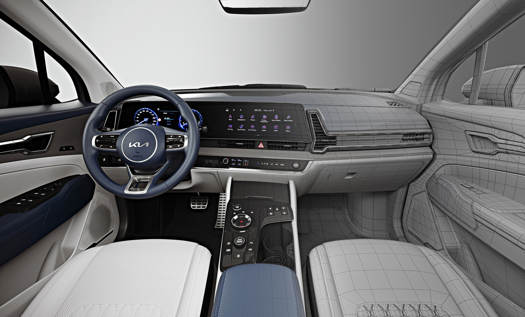 Render，automobile，suv，