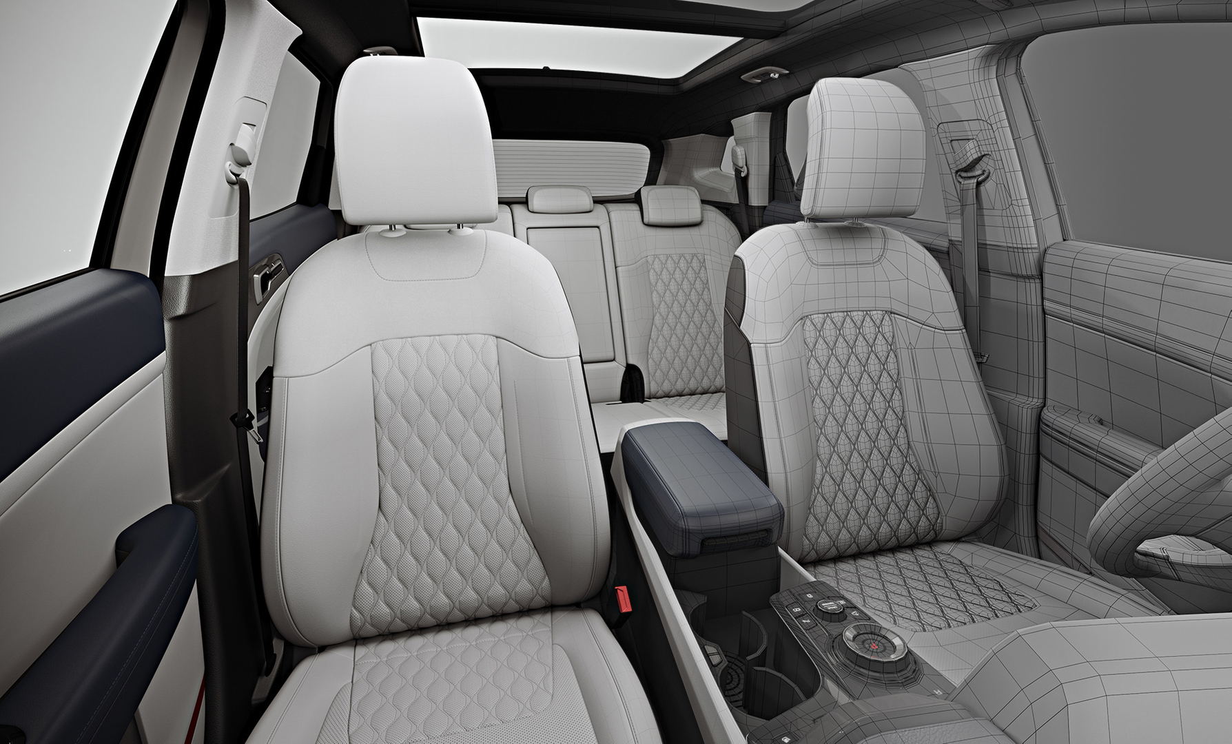 Render，automobile，suv，