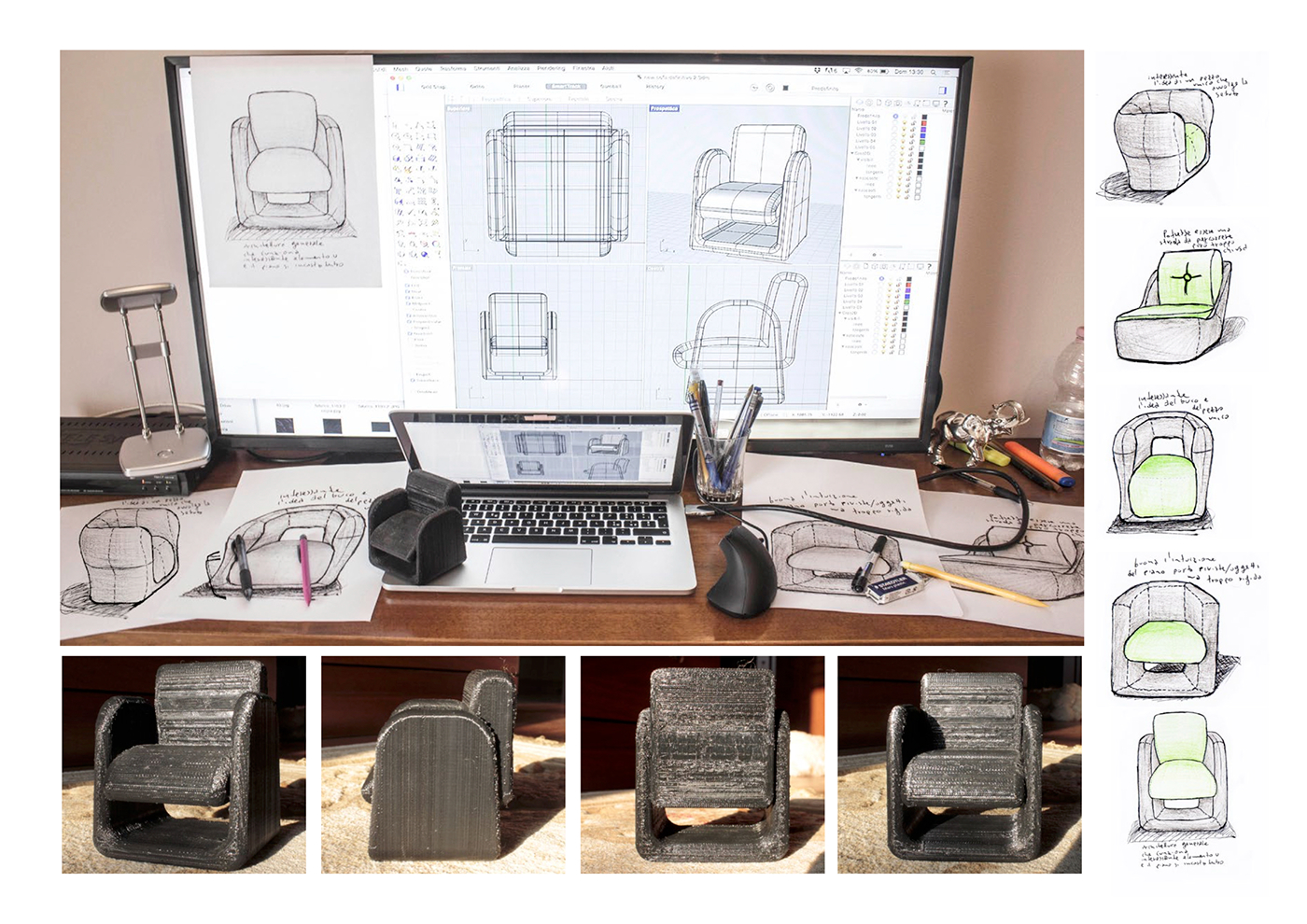 Frame，chair，Save space，