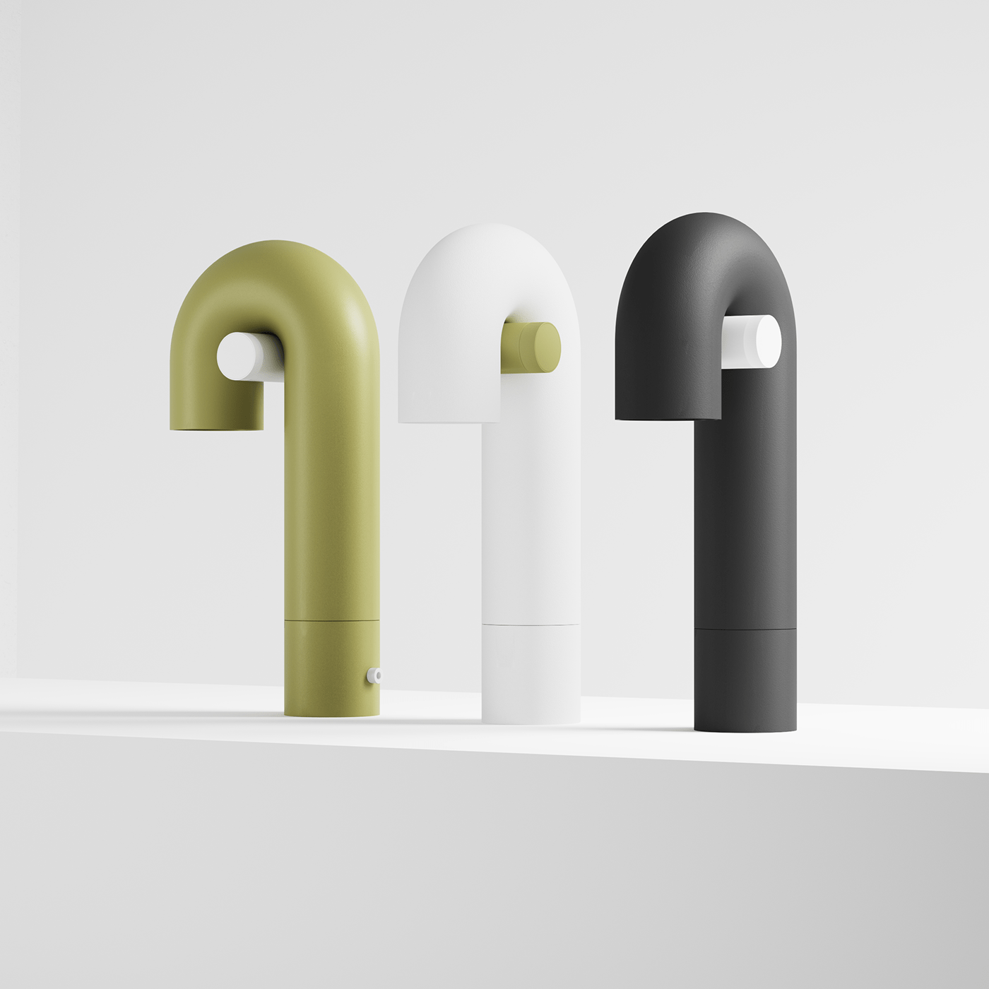 design model，HOOK lamp，Simple design，individualization，Visual design，