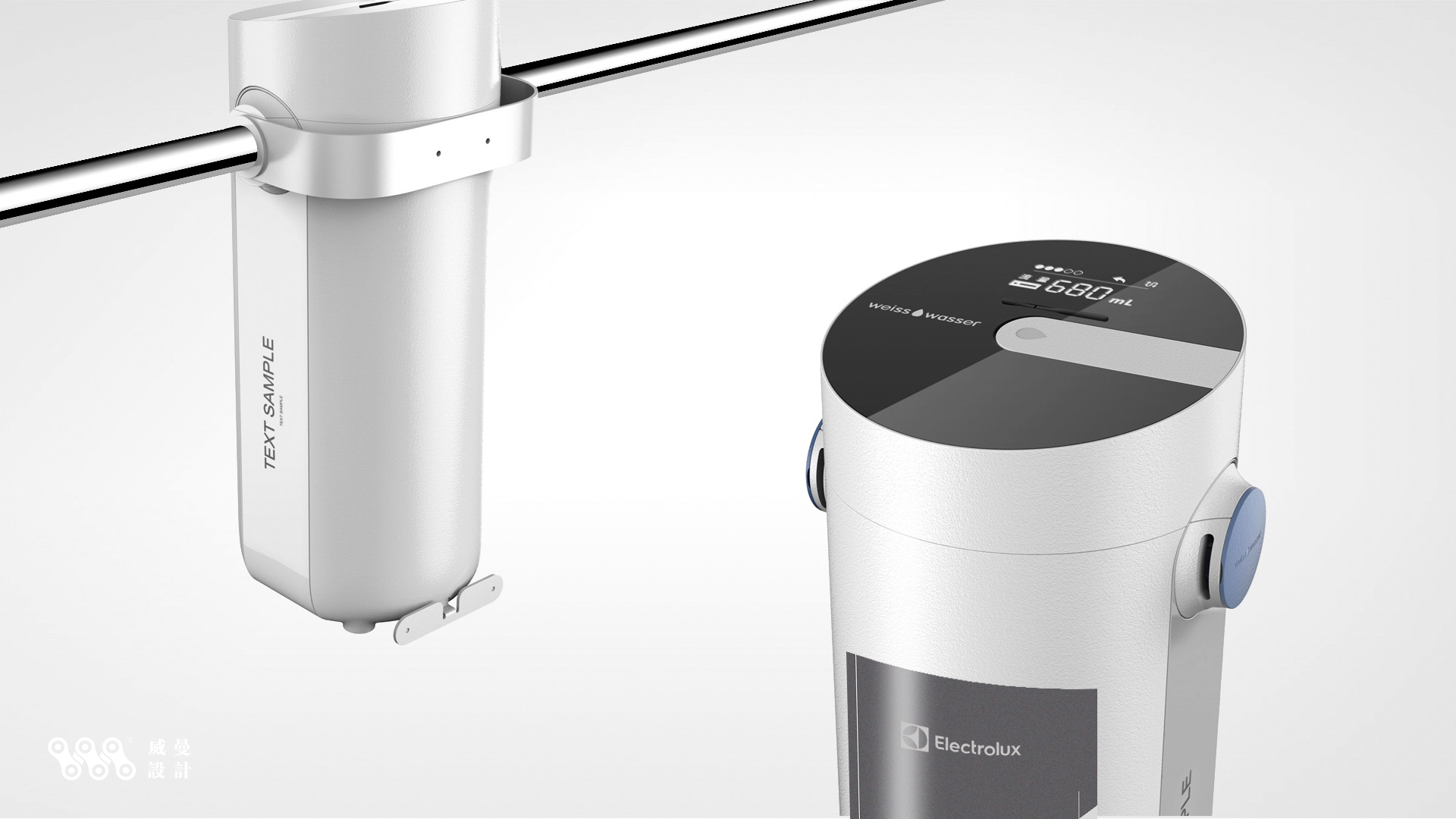 Appearance design of water turbine，Household appliances，