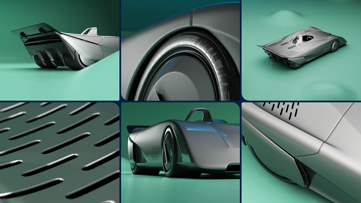 MEZGER - PORSCHE 917，Group Depth Panesar，Porsche，conceptual design，