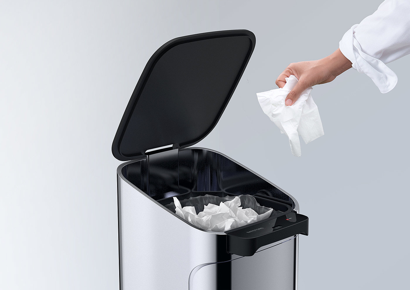 D-Partners co.,ltd，product design，Ergonomics，trash can，