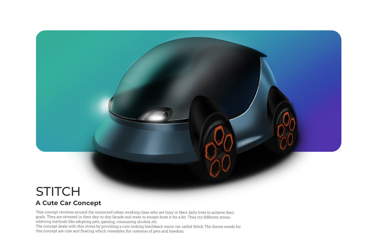STITCH，automobile，Concept Car，