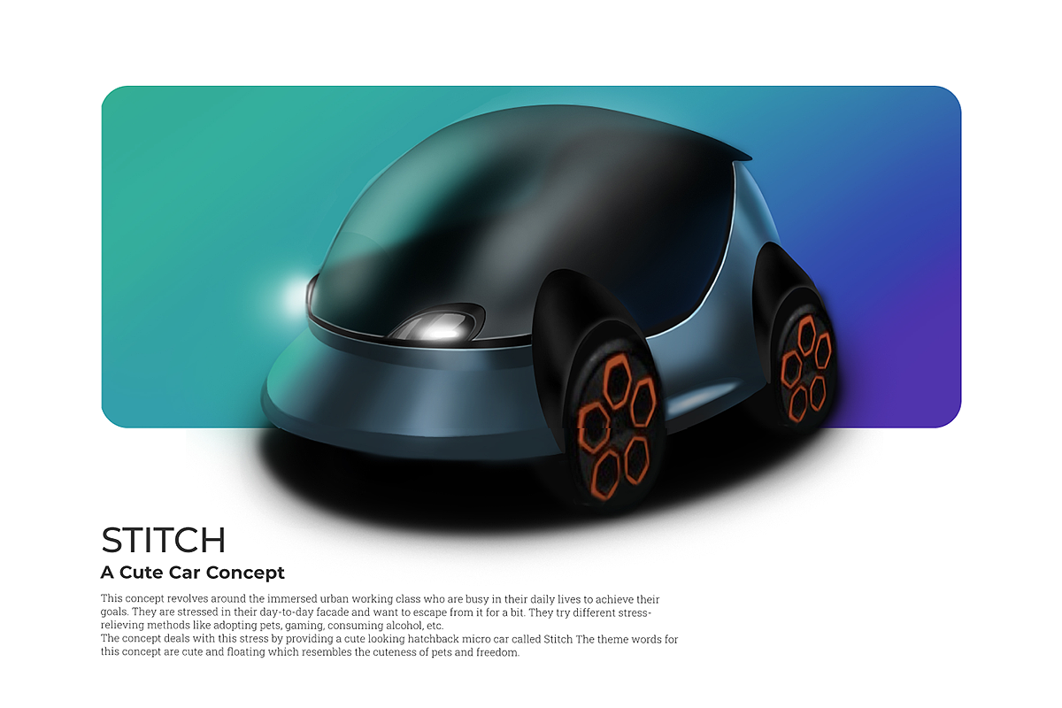 STITCH，automobile，Concept Car，