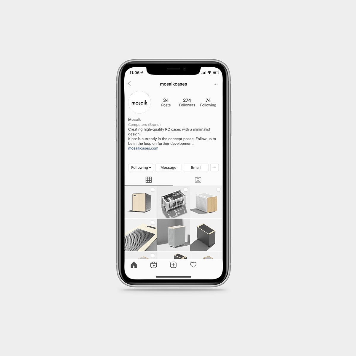 Klotz，PC Case，Semi modular，