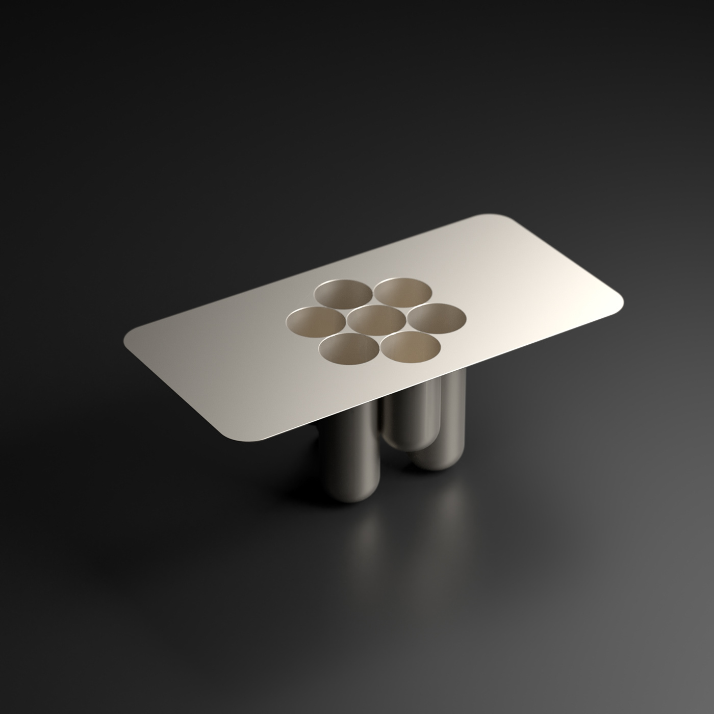 Sea Foam，"Revolver" table，