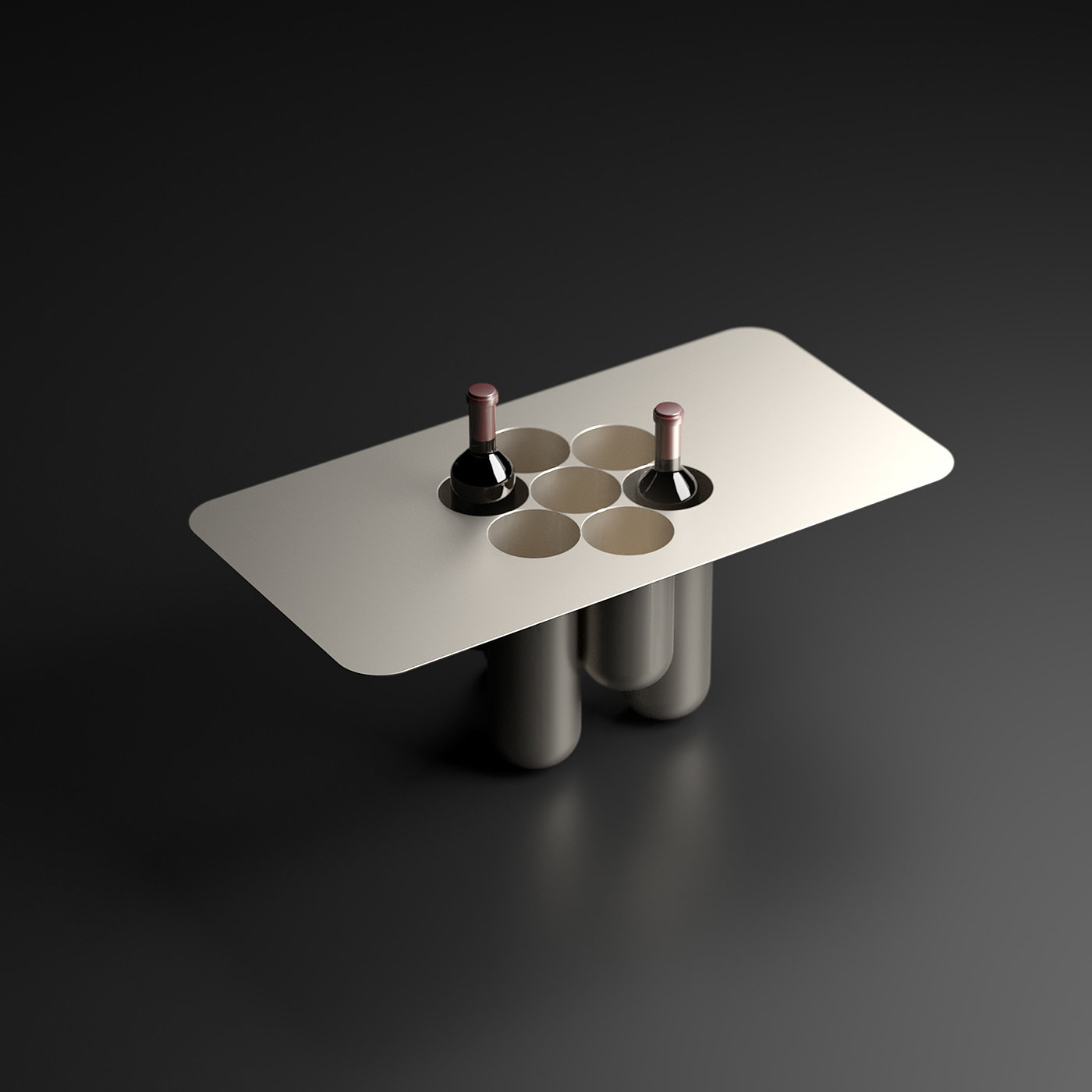 Sea Foam，"Revolver" table，