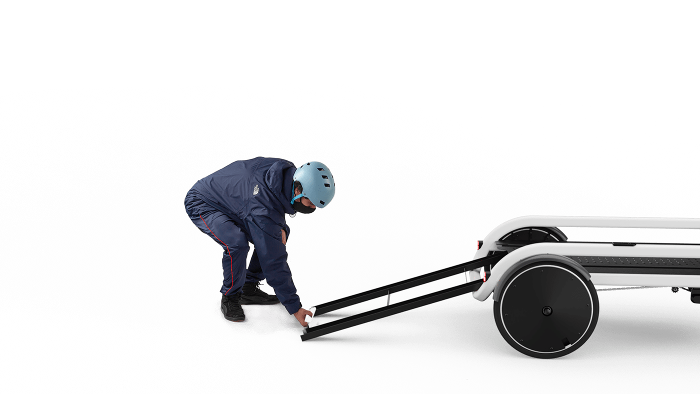 Biclean，Electronic freight bicycle，vehicle，originality，