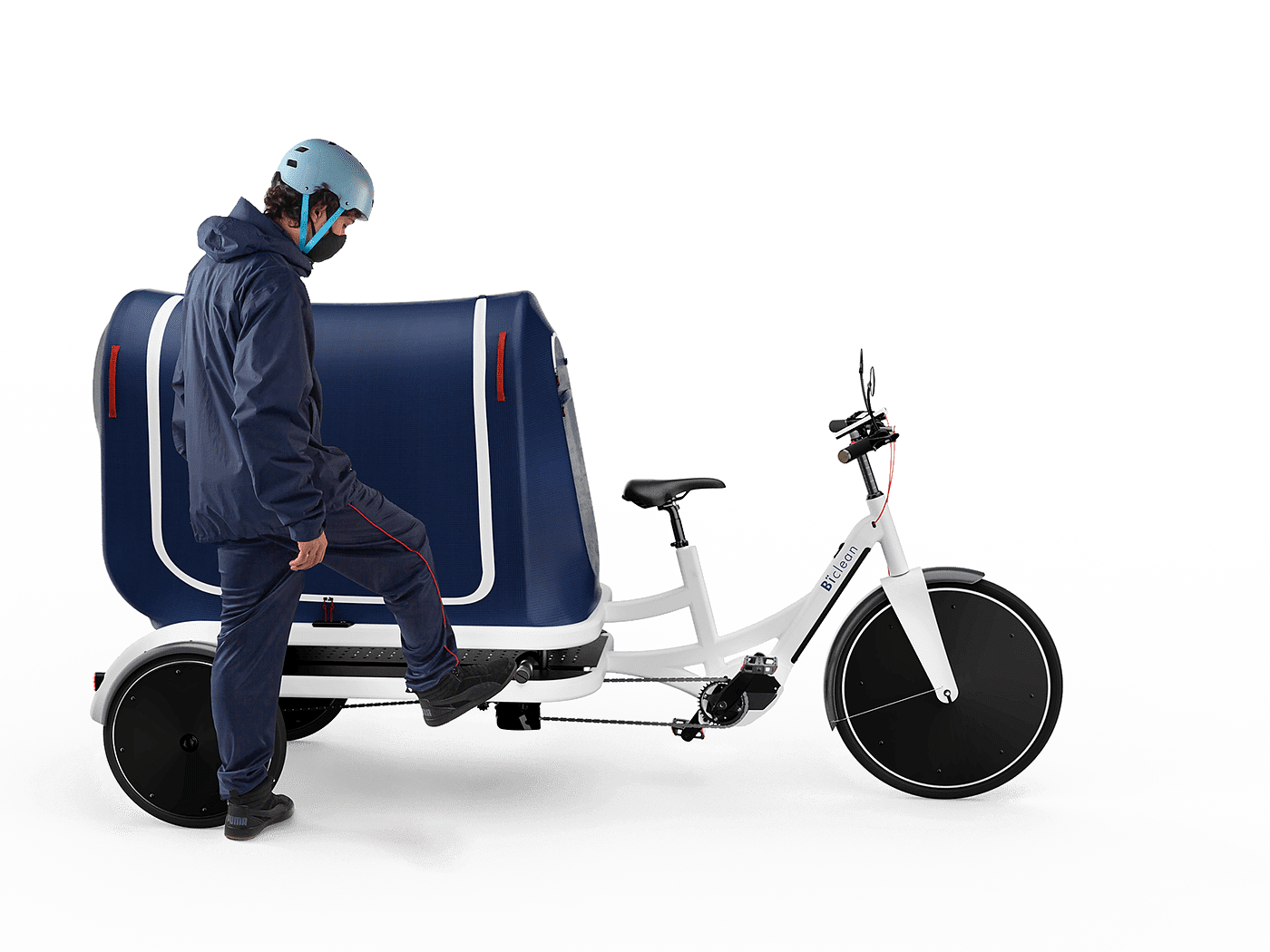 Biclean，Electronic freight bicycle，vehicle，originality，
