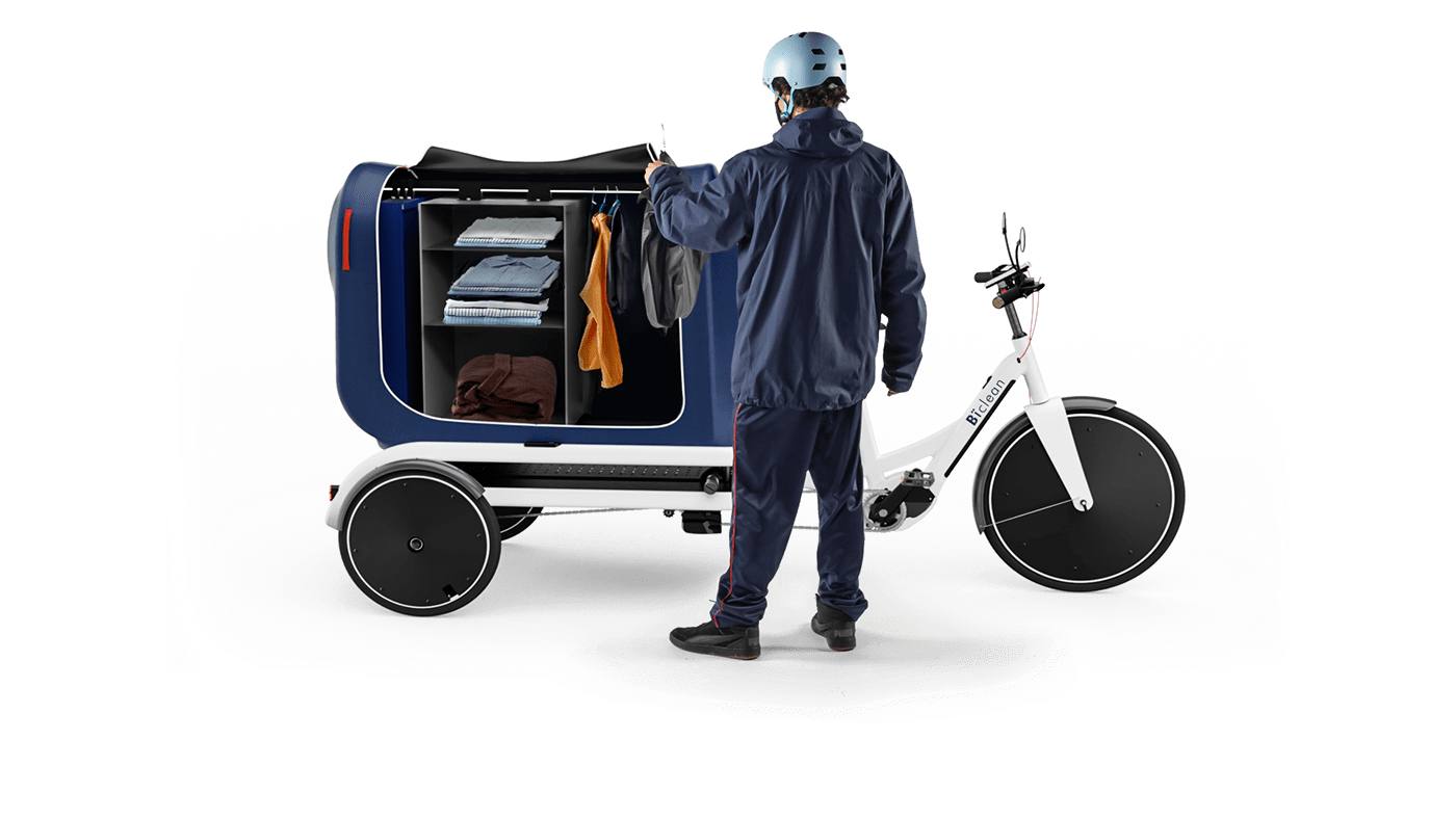 Biclean，Electronic freight bicycle，vehicle，originality，