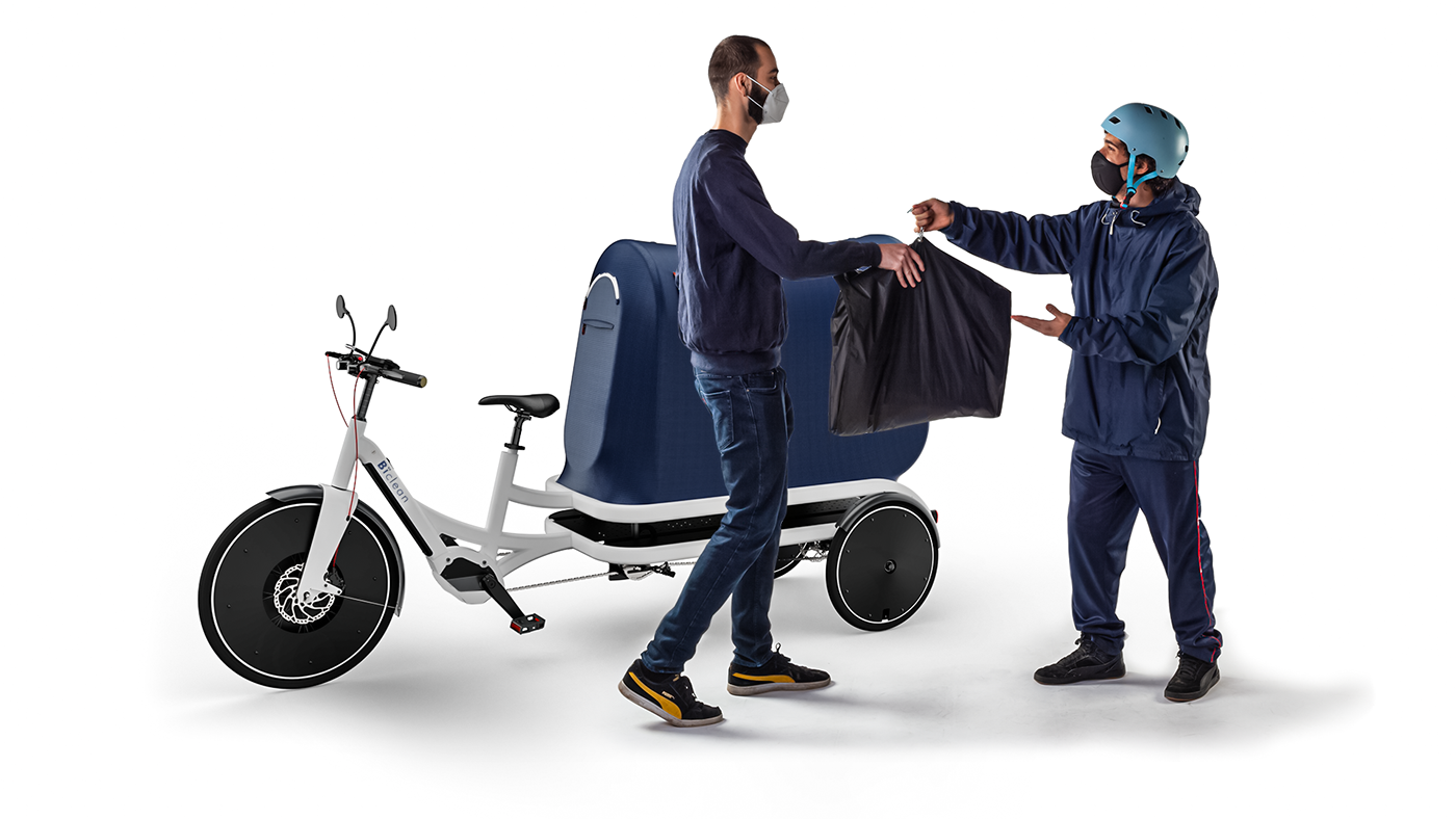 Biclean，Electronic freight bicycle，vehicle，originality，