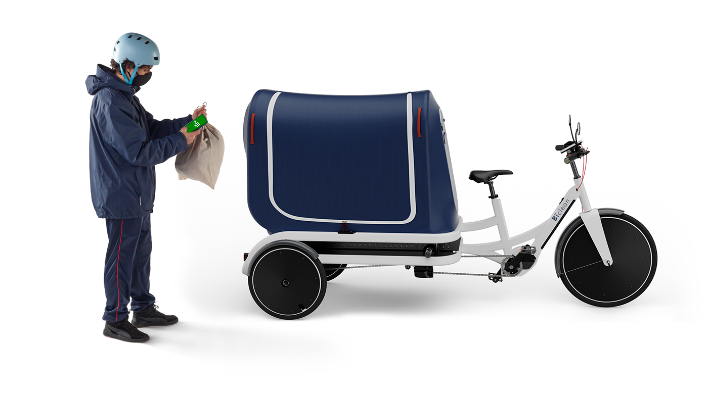 Biclean，Electronic freight bicycle，vehicle，originality，