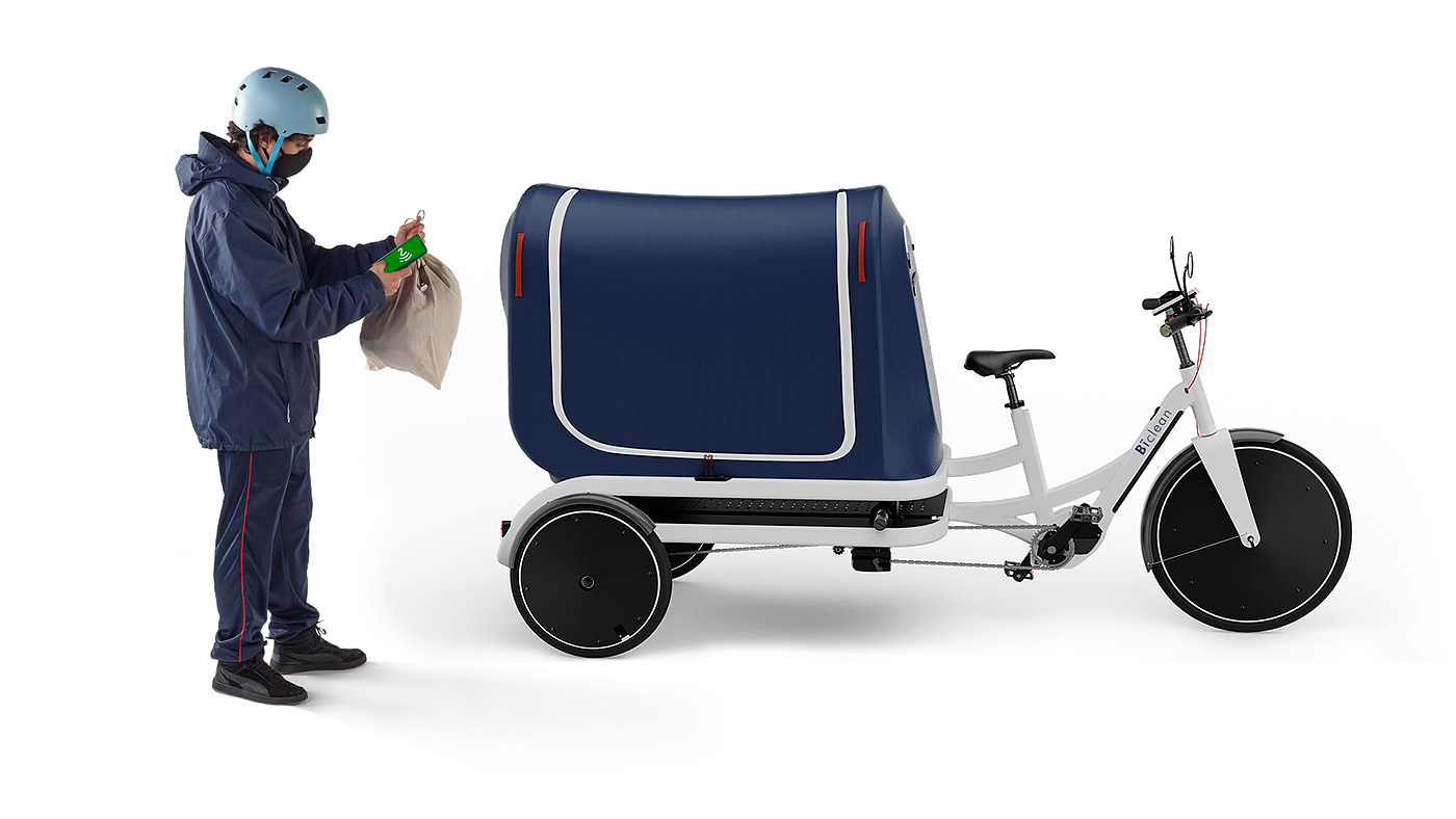 Biclean，Electronic freight bicycle，vehicle，originality，