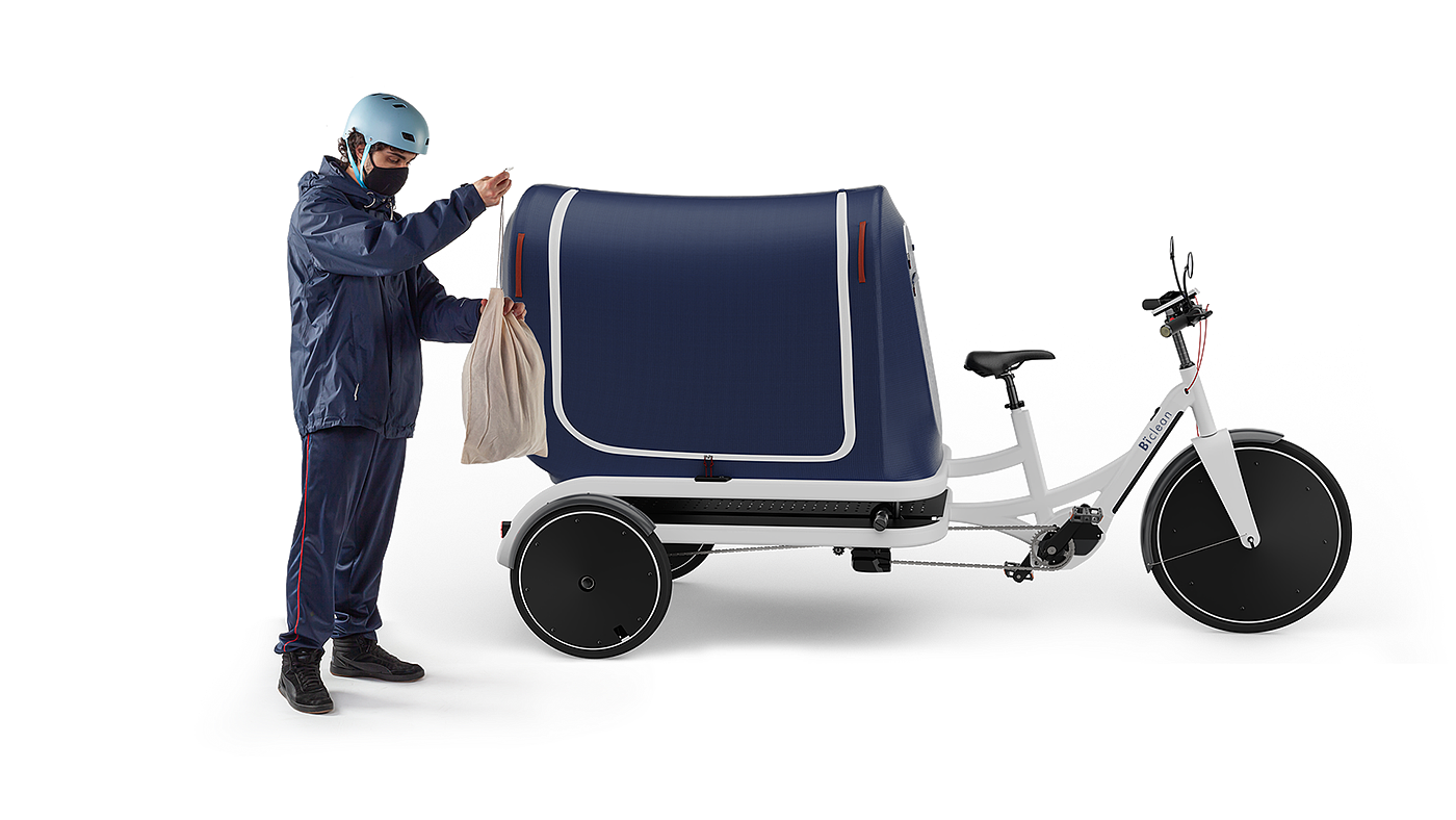Biclean，Electronic freight bicycle，vehicle，originality，
