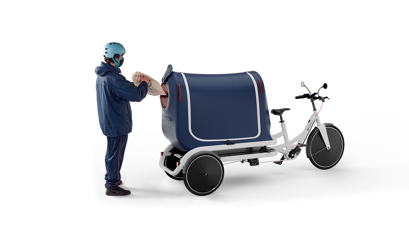 Biclean，Electronic freight bicycle，vehicle，originality，