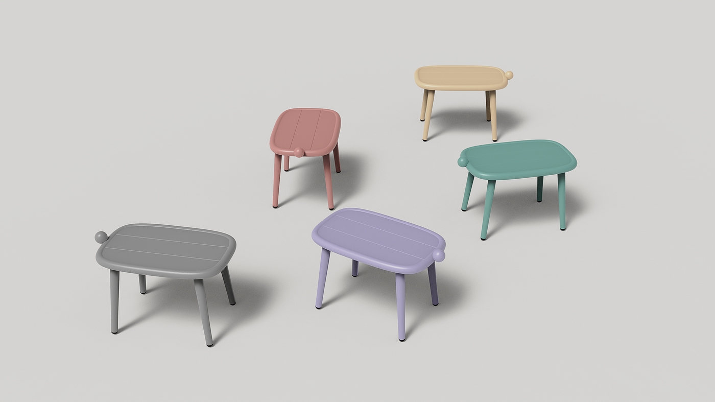 furniture design ，Diligent design，product design，original，chair，stool，