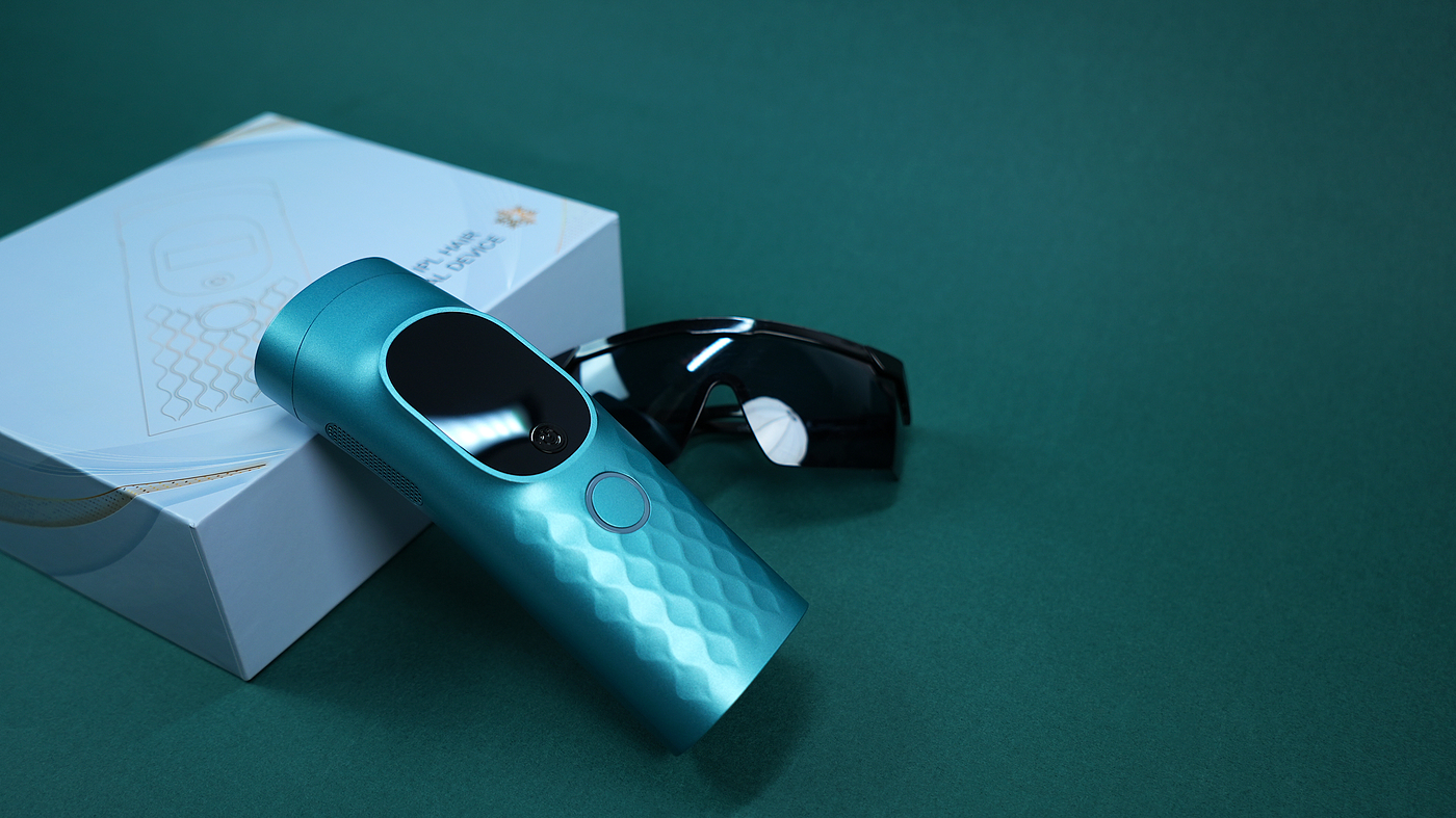 Depilatory instrument，Innovative design of product appearance，industrial design，Structural design，Beauty personal care，