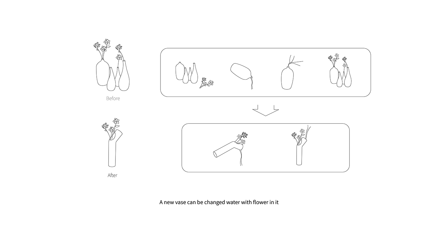 TAEWON KIM，Pour，product design，Vase，