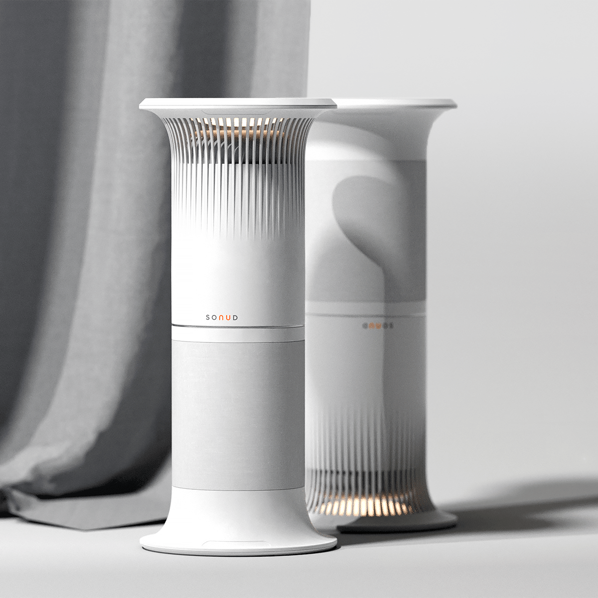 SONUD，speaker，Noise reducer，Adob​​e Substance 3D，Acoustic protection，product design，loudspeaker box，