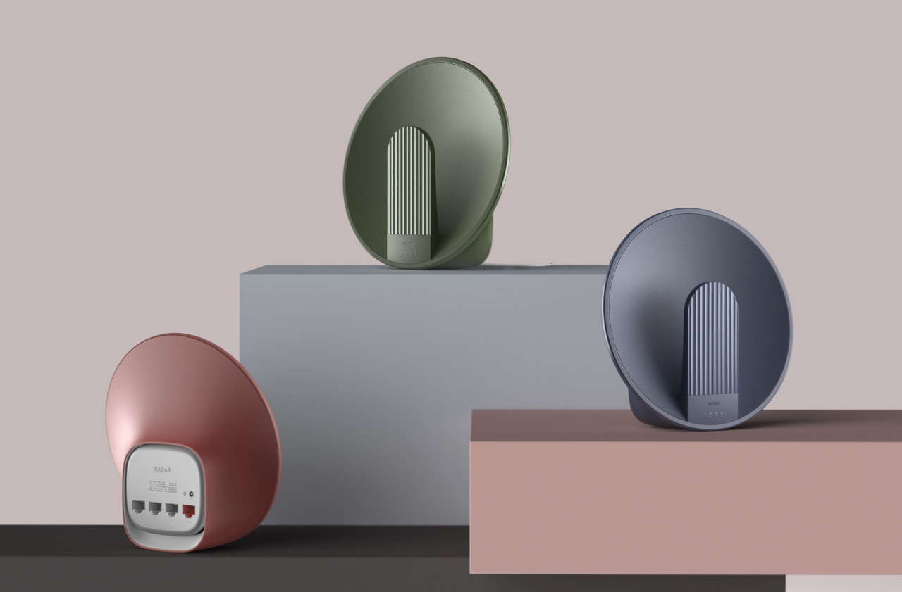 K-design award，product design，RADAR Router，Wi Fi signal，Yeo Jaewon，