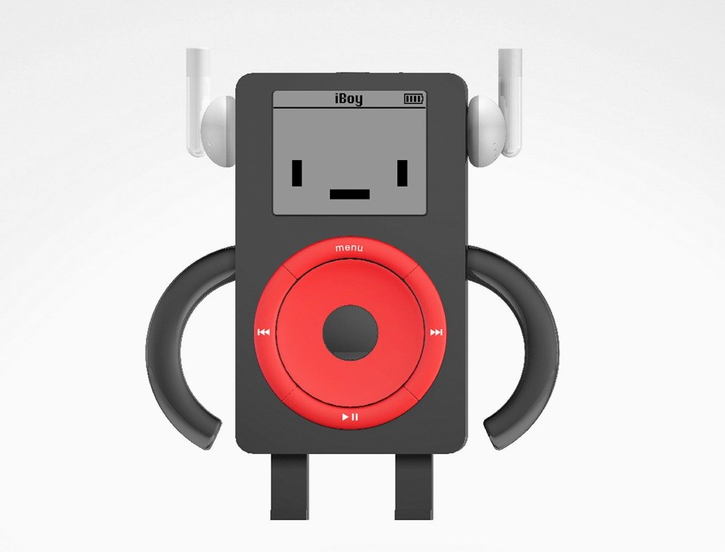 Philip Lee，IBOY fingertip toy，apple，Desktop accessories，ABS plastic，