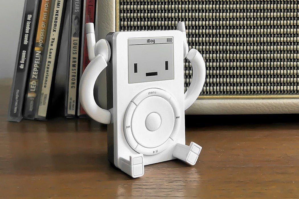 Philip Lee，IBOY fingertip toy，apple，Desktop accessories，ABS plastic，