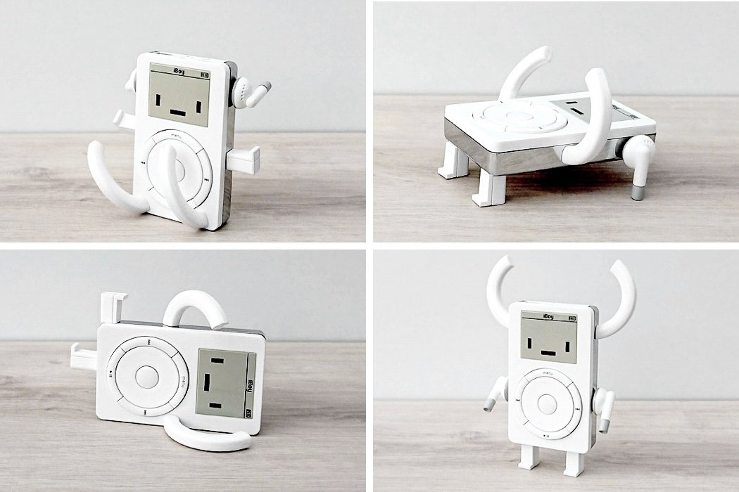 Philip Lee，IBOY fingertip toy，apple，Desktop accessories，ABS plastic，