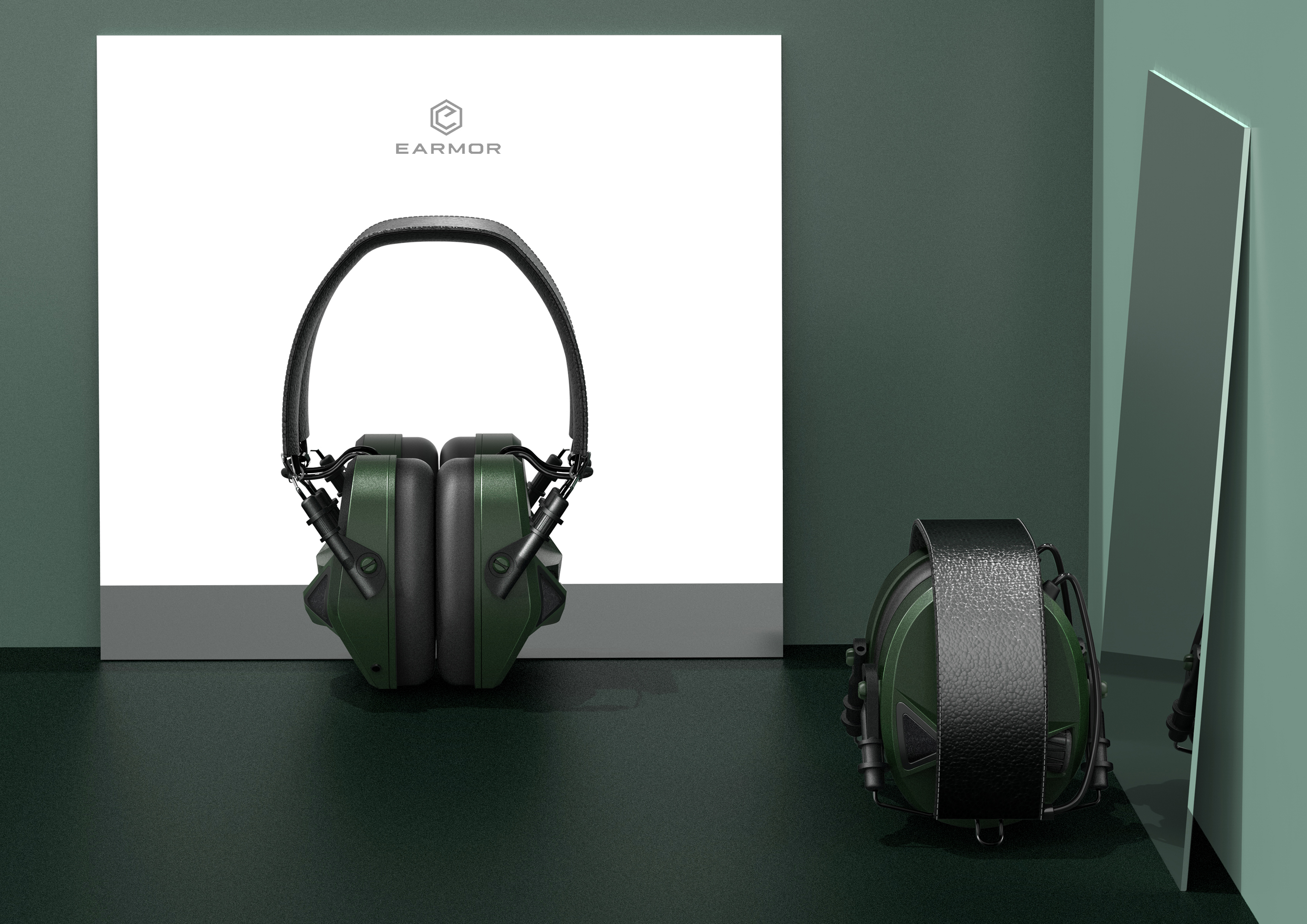 Physical noise reduction earphone, military earphone，tienvy，