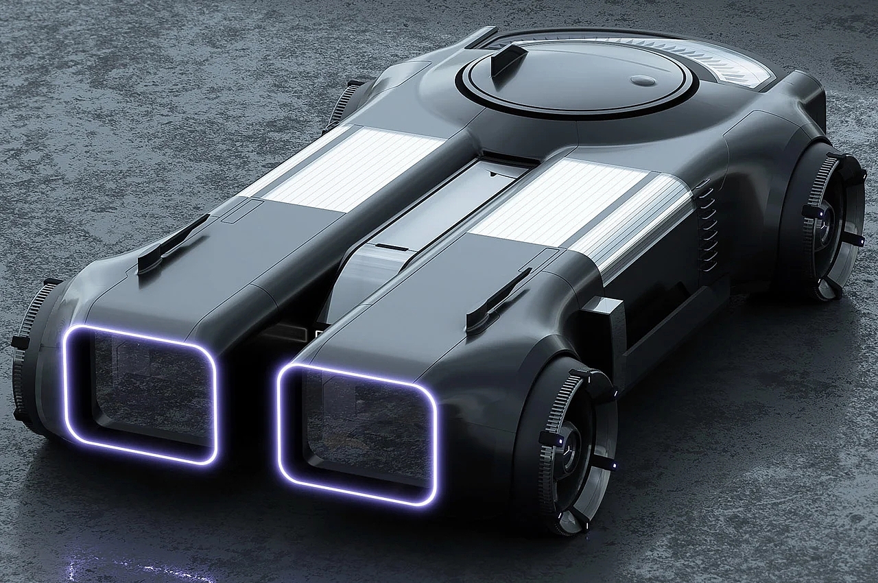 vehicle，modular，solar energy，science fiction，Automobile conceptual design，