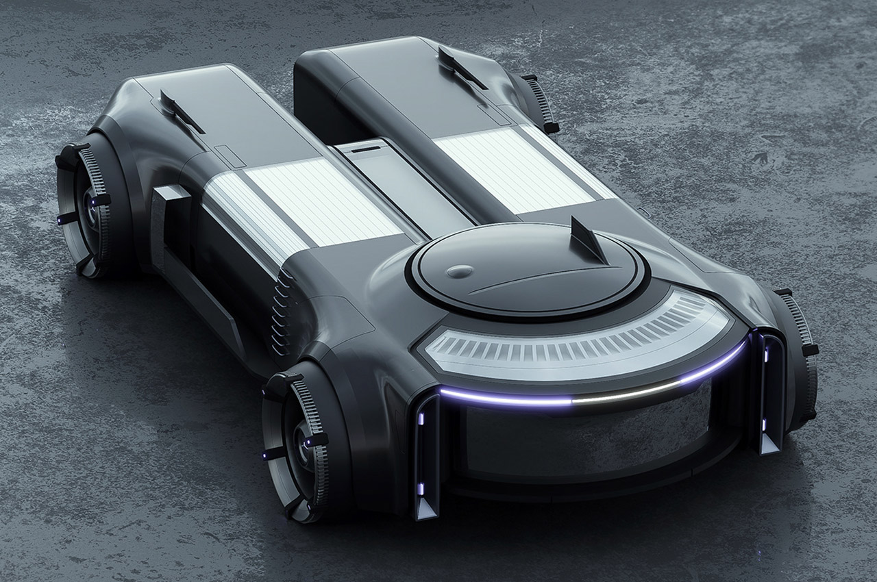 vehicle，modular，solar energy，science fiction，Automobile conceptual design，