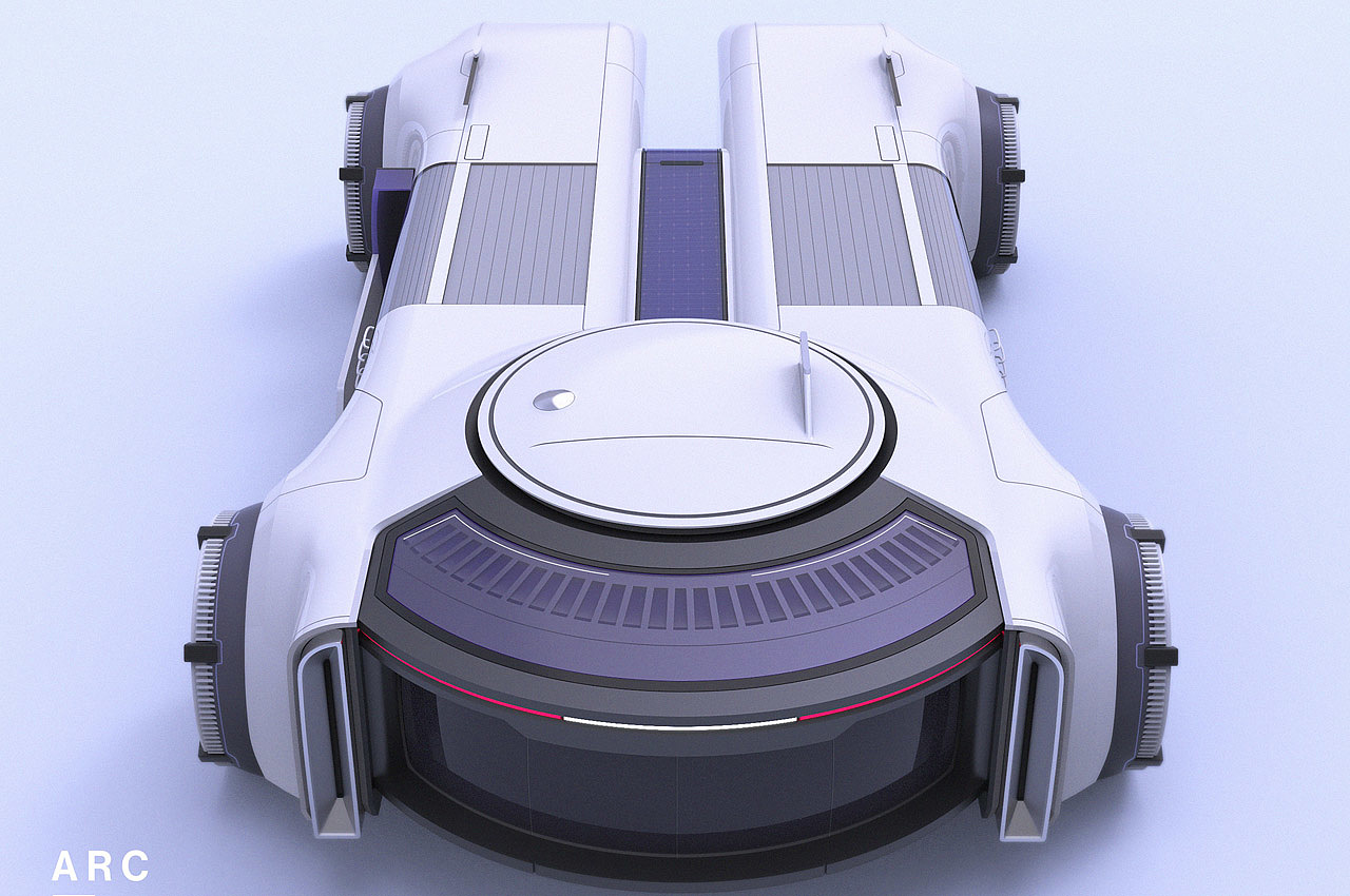 vehicle，modular，solar energy，science fiction，Automobile conceptual design，