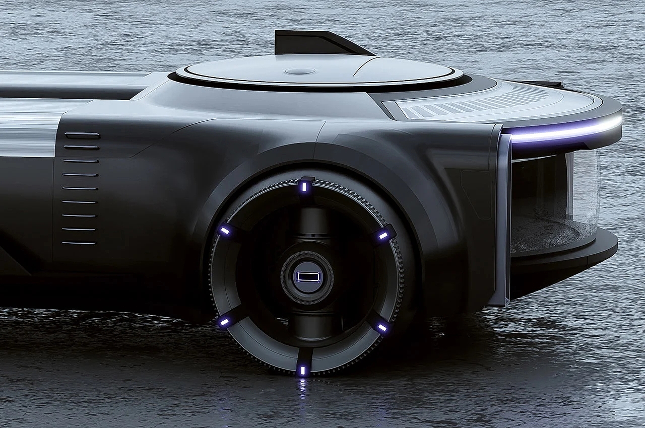 vehicle，modular，solar energy，science fiction，Automobile conceptual design，
