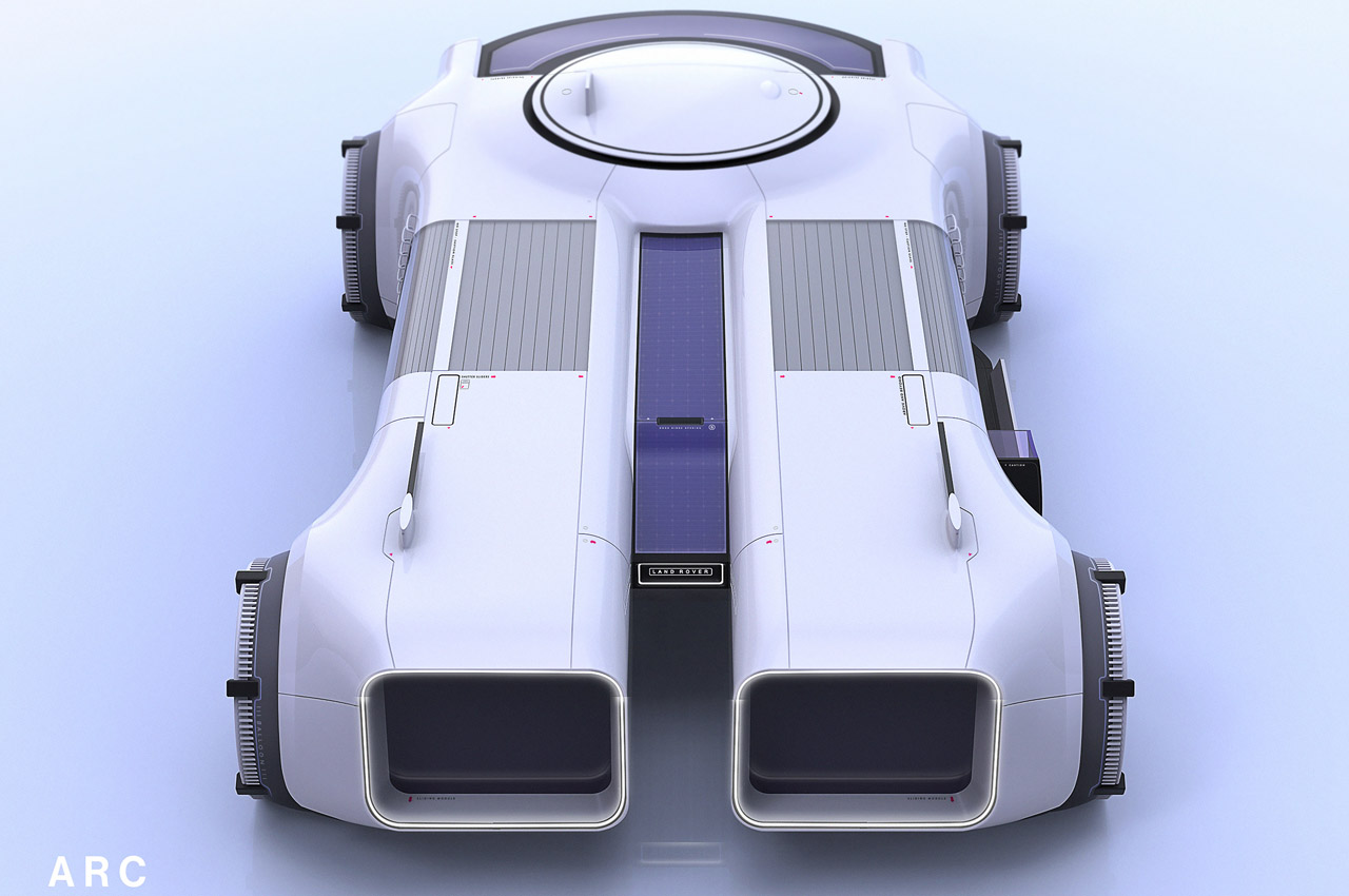 vehicle，modular，solar energy，science fiction，Automobile conceptual design，