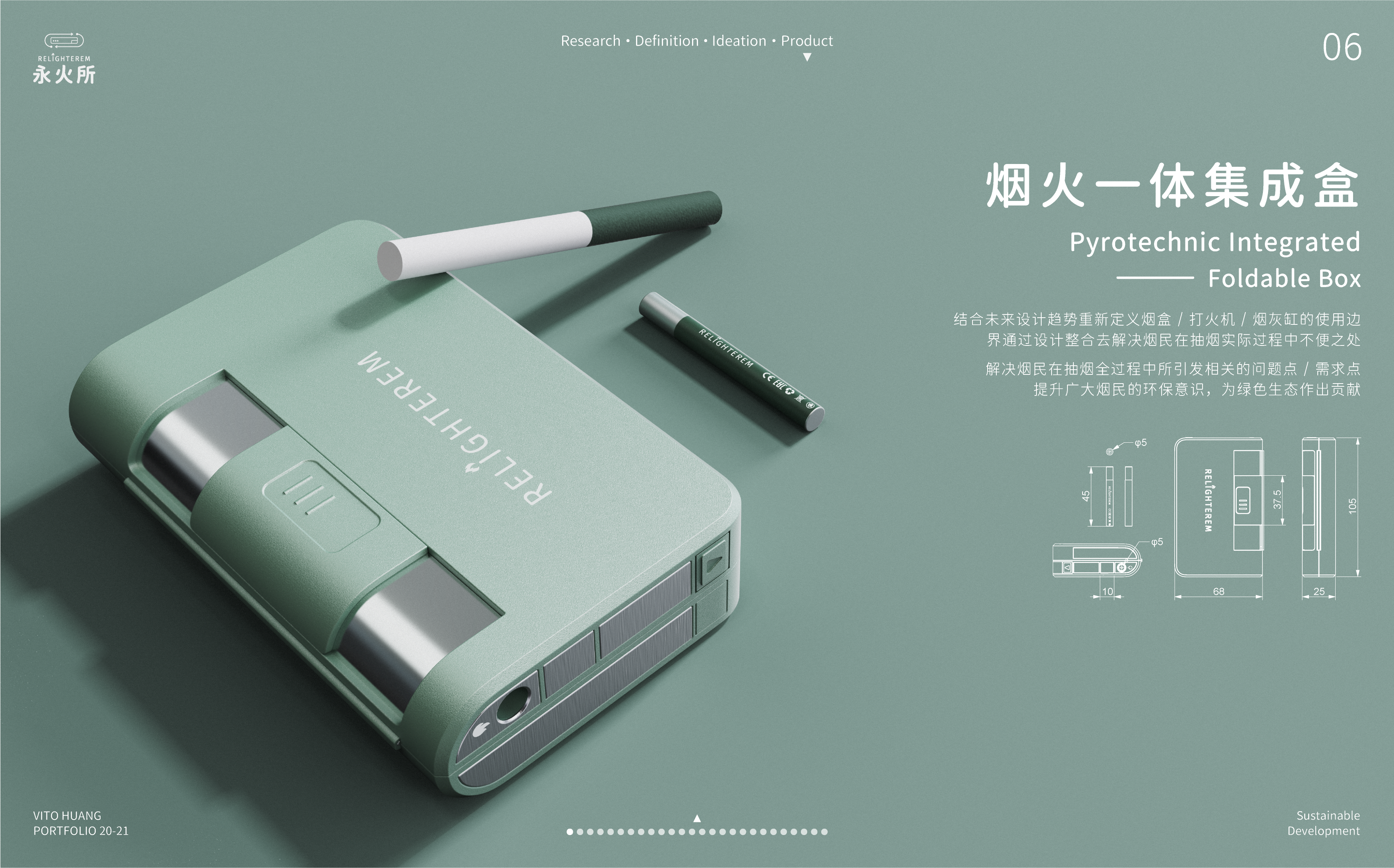 Green design，Service design，product design，Green and low carbon，Fireworks integration，Yonghuosuo，recovery system ，