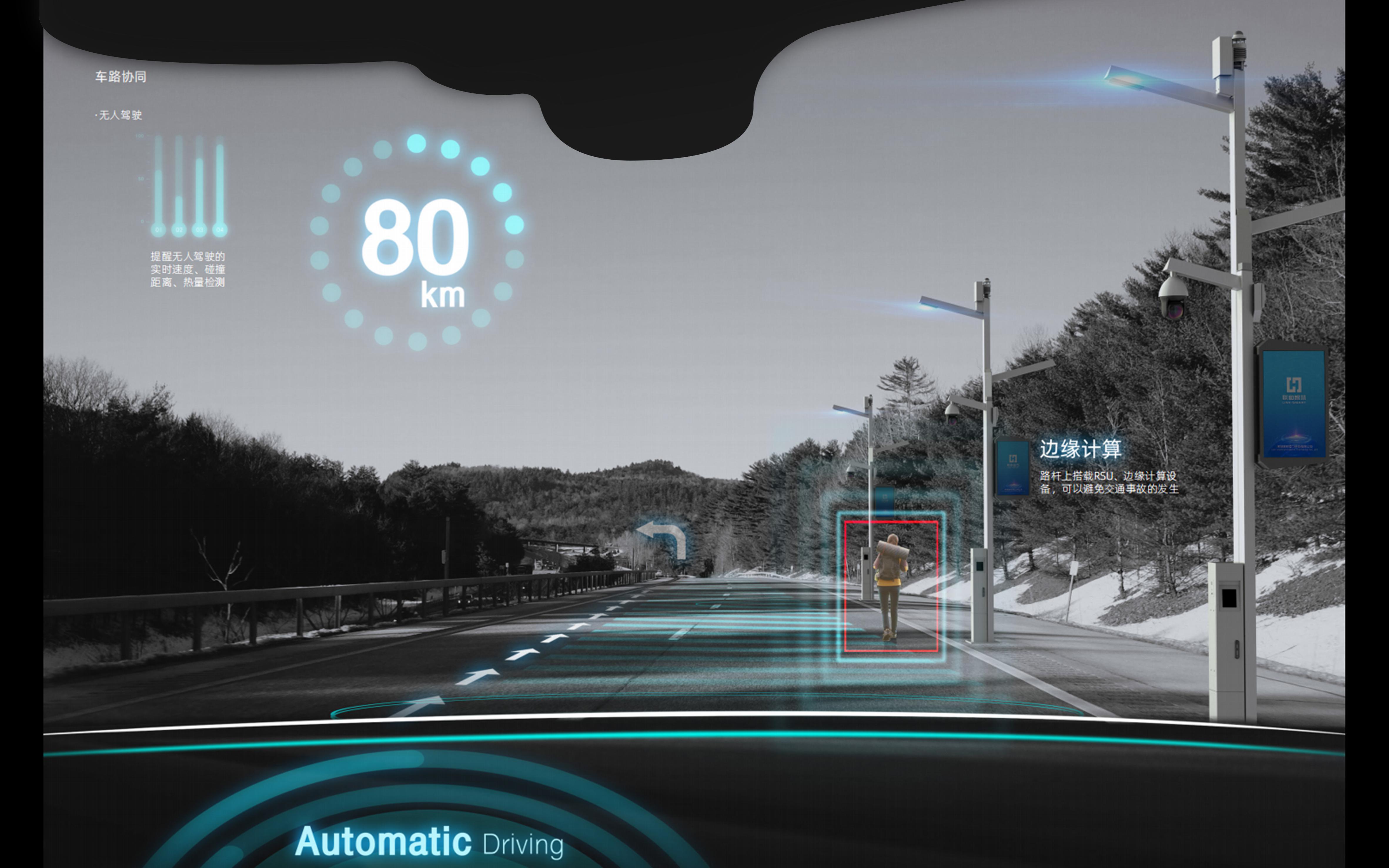 Street lights, traffic, city, travel，