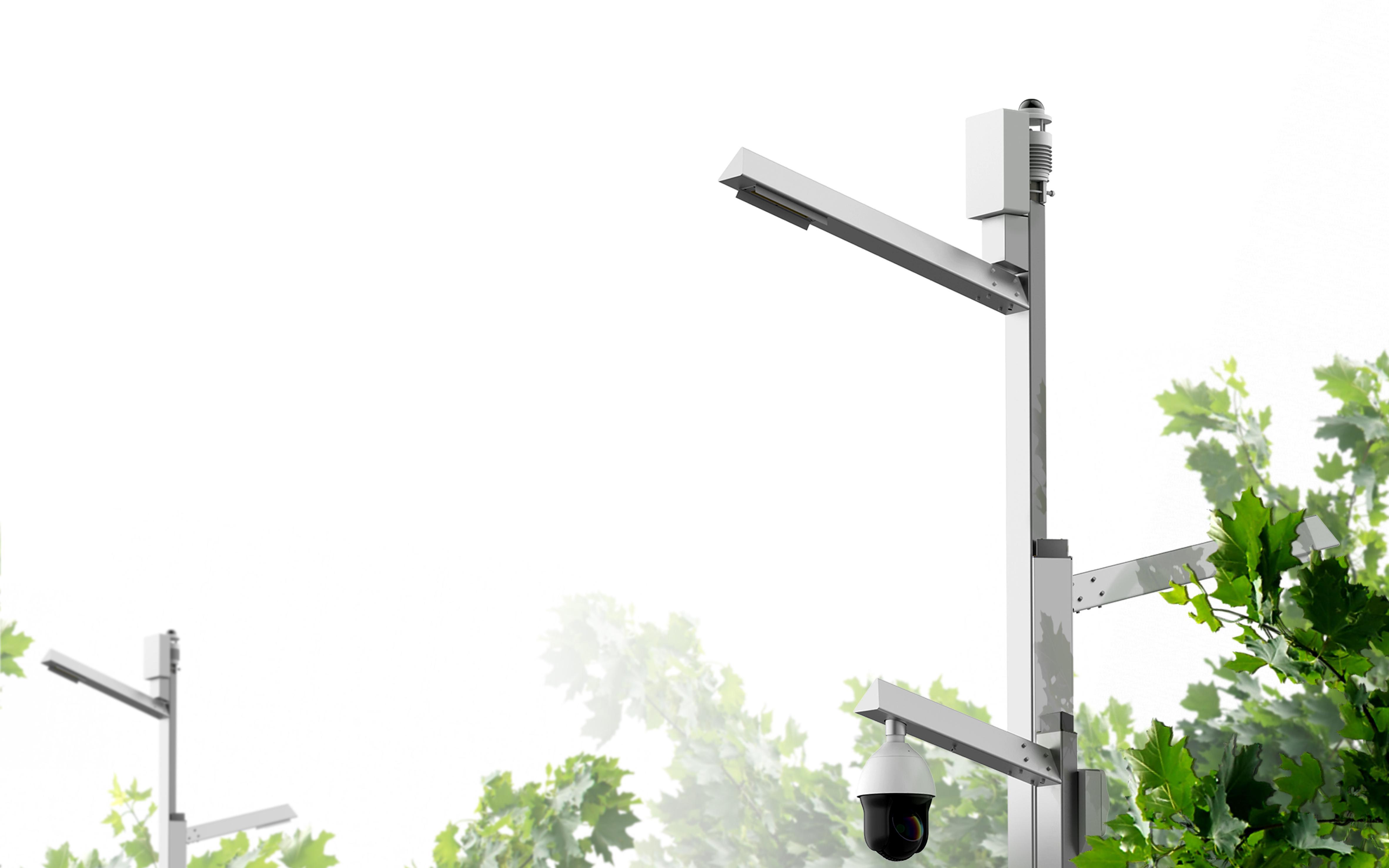 Street lights, traffic, city, travel，