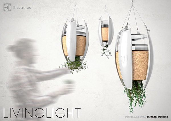 Electrolux，Competition，kitchen，ecology，Fruits and vegetables，plant，lamp，lighting，Organic，concept，