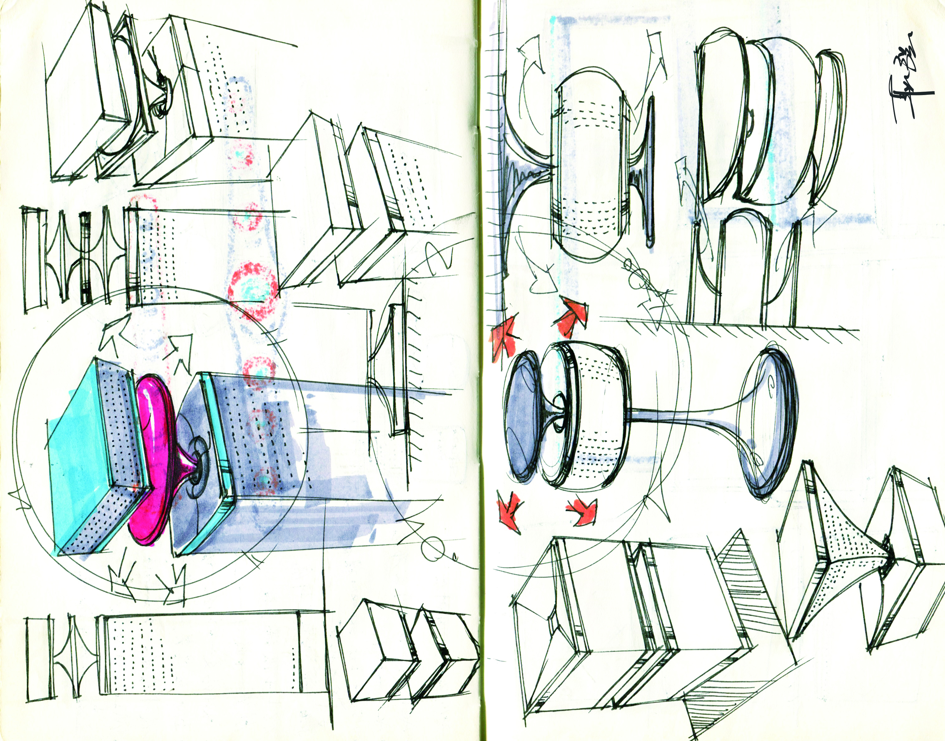 Hand drawn log，Design log，