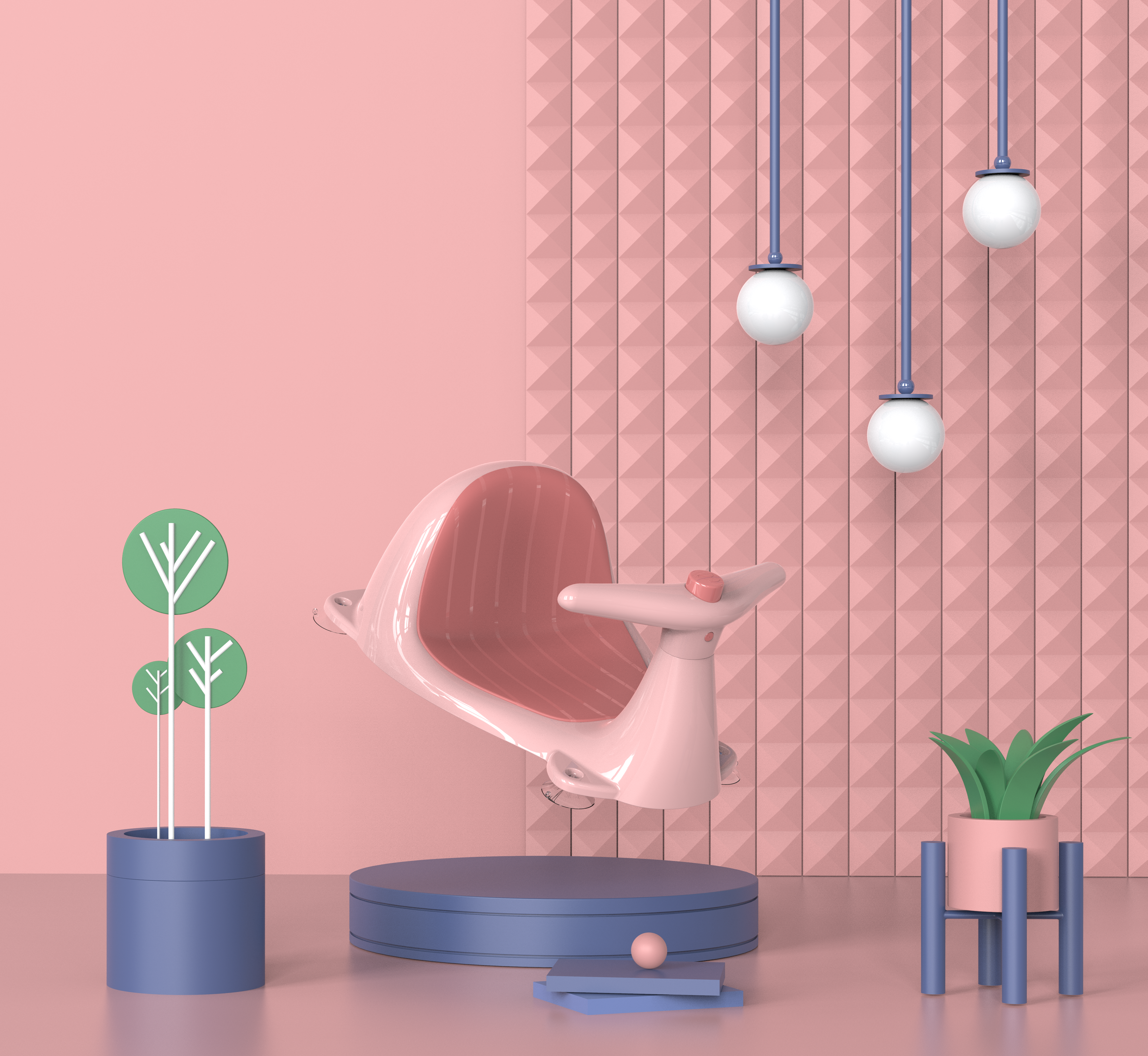 Baby products, bath seats, bionic design，